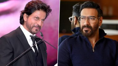 Pathaan Star Shah Rukh Khan Responds to Ajay Devgn’s Views on the Spy Thriller’s Advance Booking, Says ‘Ajay Has Been a Pillar of Support’