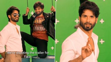 Farzi: Trailer of Shahid Kapoor’s Amazon Prime Show To Be Out on January 13; Makers Share the Announcement With a ‘Farzi Shahid’ and It’s Hilarious – WATCH