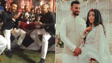 Shan Masood Wedding: Sarfaraz Ahmed Shows His Singing Skills at Qawali Ceremony of the Pakistani Cricketer (Watch Video)