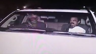 Shoe Attack on Pakistan Minister: Shoe Hurled at Rana Sanaullah's Car Outside Punjab Assembly, Video Goes Viral