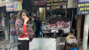 ‘Kadak Chai and Garam Samosa,’ Sobhita Dhulipala Steps Out in Rajasthan To Explore the Street Food