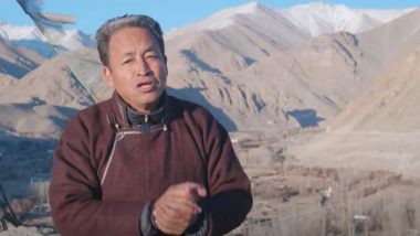 Climate Change Effects: Social Reformist Sonam Wangchuk Urges PM Narendra Modi for Climate Mitigation, Says 2/3rd of Ladakh Glaciers Endangered