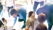 Sohail Khan Helps a Lady After She Falls Down on the Road and Gets Injured (Watch Video)