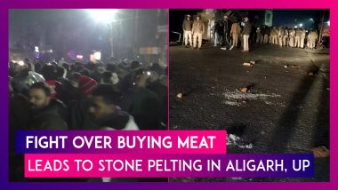 Uttar Pradesh: Fight Over Buying Meat Leads To Stone Pelting In Aligarh; Two Injured