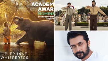 Suriya Congratulates RRR's 'Naatu Naatu' and The Elephant Whisperers for Making It to Oscar 2023 Nominations List!