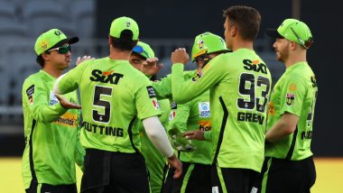 BBL Live Streaming in India: Watch Sydney Thunder vs Sydney Sixers Online and Live Telecast of Big Bash League 2022-23 T20 Cricket Match