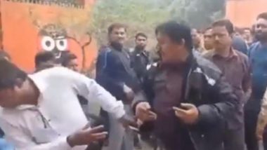 Video: TMC Worker Slaps Man in North 24 Parganas for Approaching West Bengal Minister Rathin Ghosh With Complaints About Local Civic Amenities