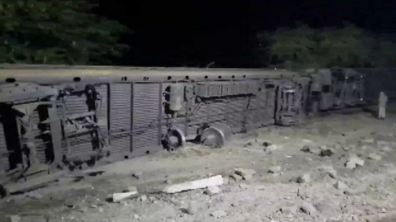 Suryanagari Express Derailment: Mumbai-Jodhpur Train Derails in Rajasthan's Pali, No Casualties Reported (Watch Video)
