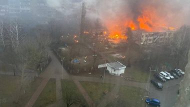 Ukraine Helicopter Crash: Interior Minister Denys Monastyrskyi, Other Top Officials Among 18 Dead After Chopper Crashes in Kyiv Suburb (See Pics and Videos)