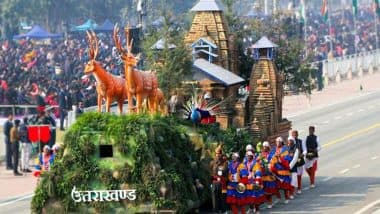 Manaskhand, Uttarakhand Tableau During Republic Day Parade 2023, Wins Best Tableau Award; CM Pushkar Singh Dhami Says 'Proud Moment for State'