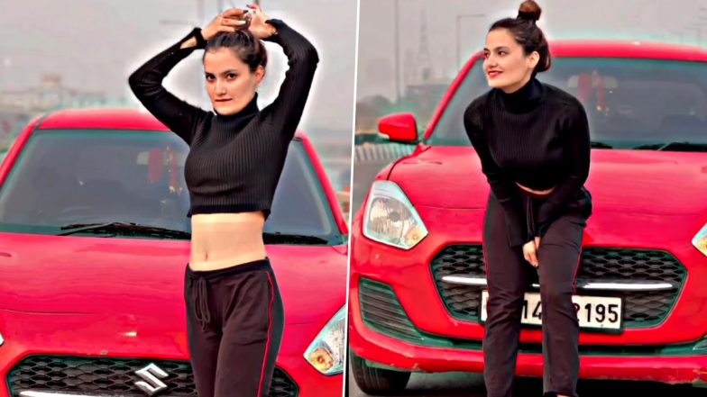 Ghaziabad: Instagram Influencer Vaishali Chaudhary Khutail Stops Car on Highway To Shoot Reel, Fined Rs 17,000 by Traffic Police After Video Goes Viral