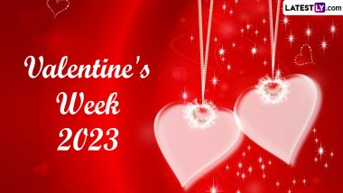 Valentine Week 2023 Full List From February 7 to 14: From Rose Day To Kiss Day; Know Date, History & Significance of Valentine’s Day and Celebrations of the Week of Love