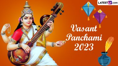 When Is Vasant Panchami or Saraswati Puja 2023? Know Date, Shubh Muhurat and Tithi, Significance, Puja Rituals and Celebrations Related to Basant Panchami