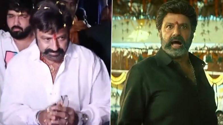 Veera Simha Reddy: Nandamuri Balakrishna's Fans Go Crazy After 'Balayya' Enters a Theatre in Kukatpally (Watch Video)