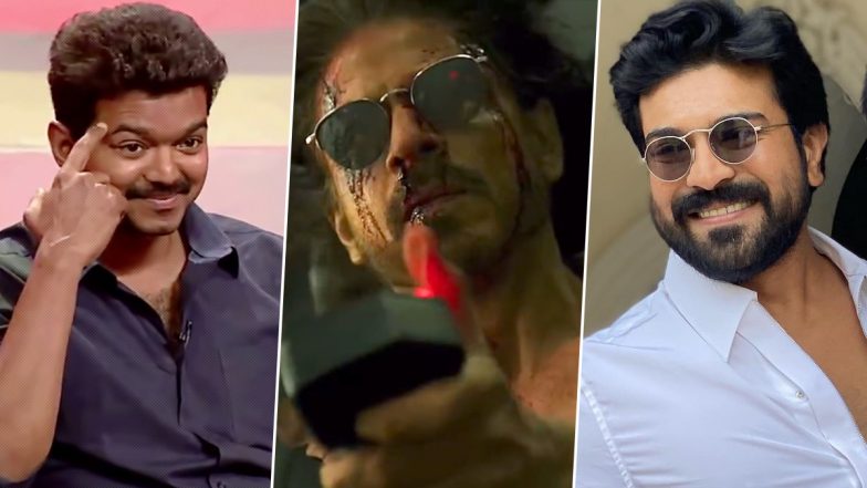 Pathaan: Shah Rukh Khan Thanks Ram Charan and Thalapathy Vijay for Showing Love for the Trailer, Wants RRR to Win Oscars!