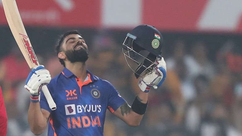 Virat Kohli Hits 73rd International Hundred As India Register 373/7 in IND vs SL 1st ODI 2023