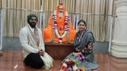 Virat Kohli Visits Dayanand Giri Ashram in Rishikesh With Wife Anushka Sharma Ahead of India vs Australia Border Gavaskar Trophy 2023