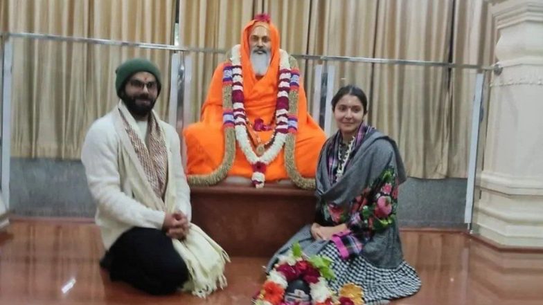 Virat Kohli Visits Dayanand Giri Ashram in Rishikesh With Wife Anushka Sharma Ahead of India vs Australia Border Gavaskar Trophy 2023