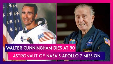 Walter Cunningham Dies At 90: Last Surviving Astronaut Of NASA's Apollo 7 Mission Of 1968 Is No More