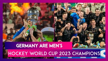 Germany Win Men's Hockey World Cup 2023 Title, Beat Belgium in Final