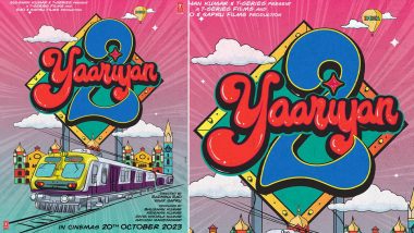 Yaariyan 2 Release Date: Divya Khosla Kumar, Meezaan Jafri, Pearl V Puri's Film to Hit the Big Screens on October 20, 2023 (View Poster)