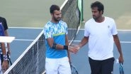 Yuki Bhambri and Saketh Myneni vs Andreas Mies and John Peers, Australian Open 2023 Free Live Streaming Online: How To Watch Live TV Telecast of Aus Open Men&rsquo;s Doubles First Round Tennis Match?