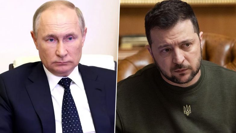 Vladimir Putin Assassination Attempt Allegation: Volodymyr Zelensky Denies Ukraine Carried Out Drone Attack on Kremlin, Says ‘We Did Not Attack Russian President’