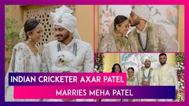 Indian Cricketer Axar Patel Marries Meha Patel In Vadodara, Gujarat