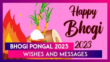 Bhogi Pongal 2023 Wishes and Messages: Send Greetings to Loved Ones on the First Day of Pongal