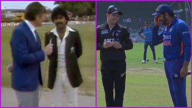 Rohit Sharma's 'Forgetful' Toss Reminds Fans of Javed Miandad’s 'Don't Know What To Do..' Incident (Watch Video)