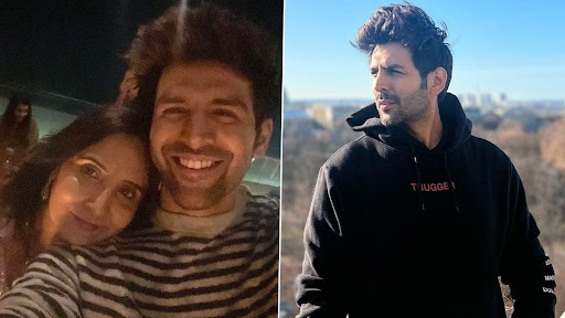 Kartik Aaryan Pens Down Heartfelt Note To Wish Mother Mala Tiwari on Her Birthday (View Pic)