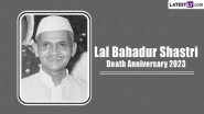 Lal Bahadur Shastri Death Anniversary 2023 Images & HD Wallpapers for Free Download Online: Observe Former Prime Minister of India&rsquo;s Punyatithi With Quotes and Messages