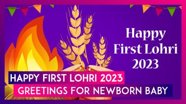 First Lohri Wishes 2023 for Newborn Baby Girl and Boy: Send Greetings, Quotes and Images on Lal Loi