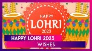 Lohri 2023 Greetings: Celebrate the Punjabi Harvest Festival by Sharing Wishes, Messages and Quotes