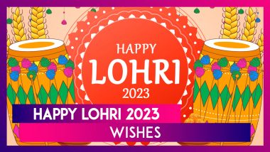 Lohri 2023 Greetings: Celebrate the Punjabi Harvest Festival by Sharing Wishes, Messages and Quotes