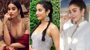 Janhvi Kapoor's Pretty Earrings Collection That is a Must for All the Jewellery Lovers