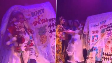 British Woman Marries Her Blanket, Describes Relationship With Her Duvet as The 'Most Meaningful One' (Watch Viral Video)