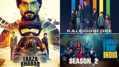 OTT Releases Of The Week: Bhuvan Bam's Taaza Khabar on Disney+ Hotstar, Rufus Sewell's Kaleidoscope on Netflix, Anupam Mittal's Shark Tank Season 2 on Sony LIIV & More
