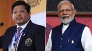 Conrad Sangma Birthday 2023: PM Narendra Modi Extends Greetings to Meghalaya CM, Says &lsquo;Praying for His Long and Healthy Life&rsquo;