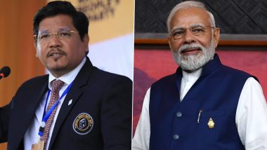 Conrad Sangma Birthday 2023: PM Narendra Modi Extends Greetings to Meghalaya CM, Says ‘Praying for His Long and Healthy Life’