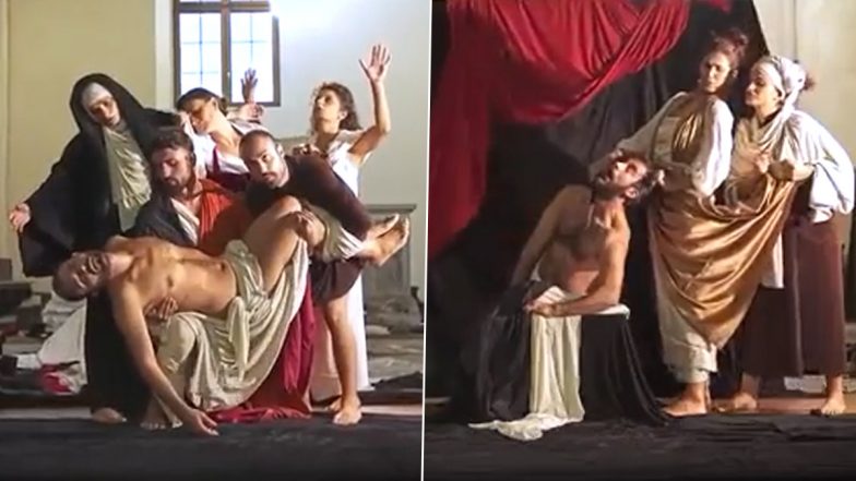 Theatre Artists Recreate Caravaggio’s Biblical Art; Video of the Live Paintings With Accurate Postures and Expressions Goes Viral