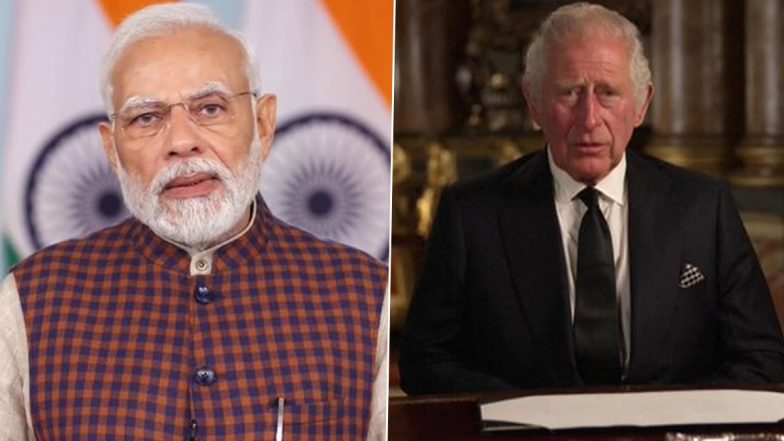 PM Narendra Modi Speaks to UK's King Charles III on Telephone, India's G20 Presidency, Climate Action and Other Issues Discussed