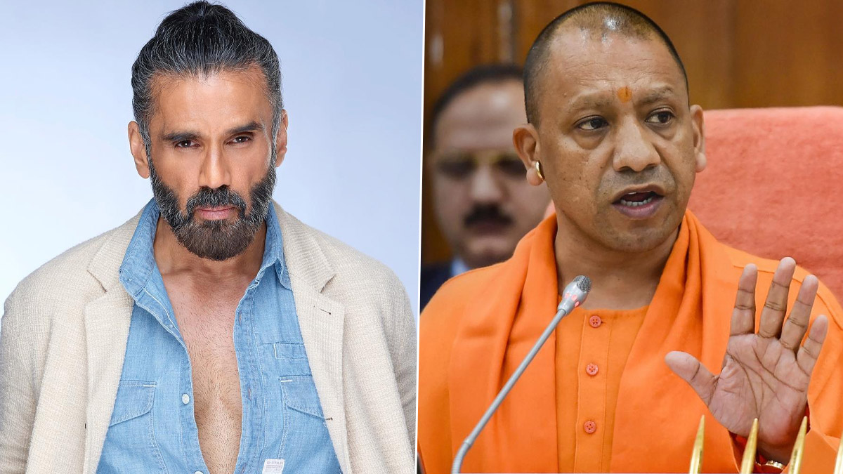Agency News | Actor Suniel Shetty Requests Yogi Adityanath to Help Get ...