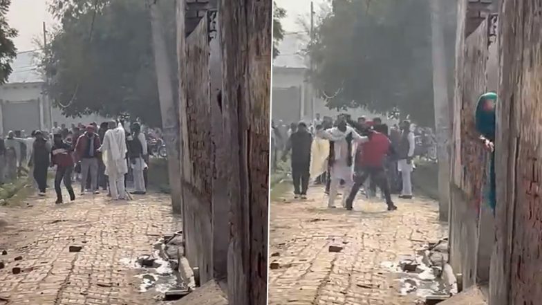 Uttar Pradesh: Several Injured in Clash Over Land Dispute in Ghaziabad's Tronica City, Three Arrested (Watch Video)