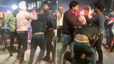 Noida Shocker: Fruit Seller Thrashed Mercilessly After Dispute Over Money in Phase-1, Accused Arrested After Video Goes Viral