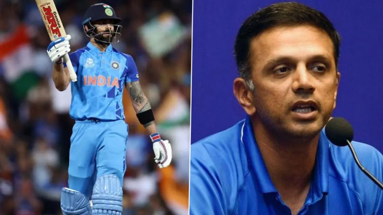 Virat Kohli Wishes Indian Cricket Team Head Coach Rahul Dravid On His 50th Birthday