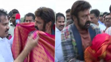 Nandamuri Balakrishna Gets Angry With Fan Before Veera Simha Reddy Trailer Launch Event (Watch Video)