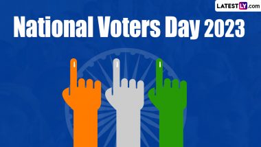 National Voters' Day 2023 in India Images & HD Wallpapers for Free Download Online: Share Wishes, Greetings and Messages for the Annual Event in India