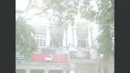 Delhi Fire: Massive Blaze Erupts at Sun City Hotel in Connaught Place, No Casualty Reported (Watch Video)