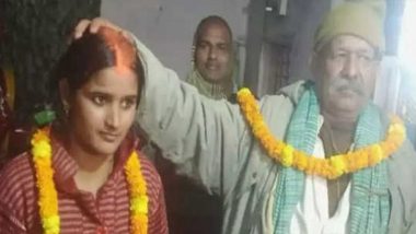 Uttar Pradesh: 70-Year-Old Man Marries His 28-Year-Old Daughter-in-Law in Gorakhpur, Photos of 'Couple' Go Viral